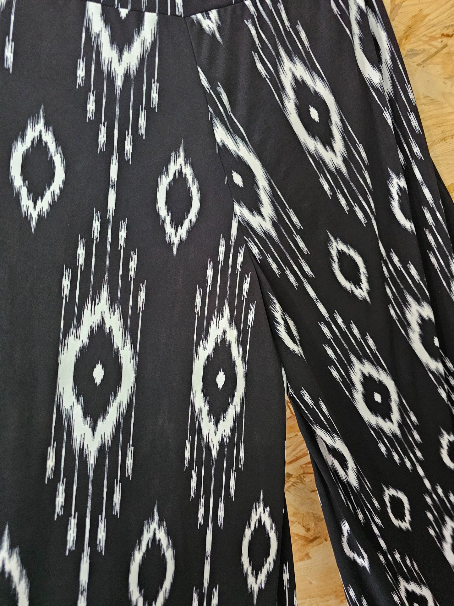 Pantalon coupe jupe culotte longue