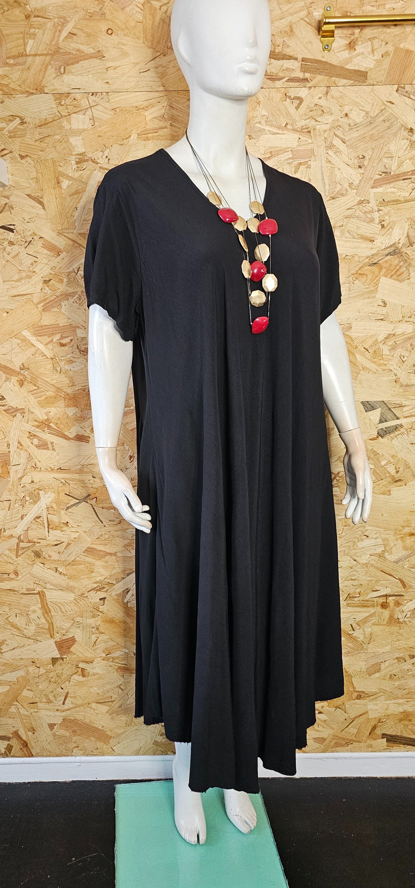 Robe longue évasée
