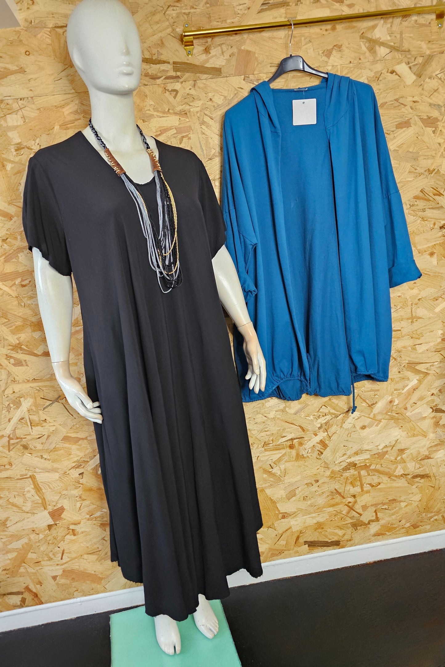 Robe longue évasée
