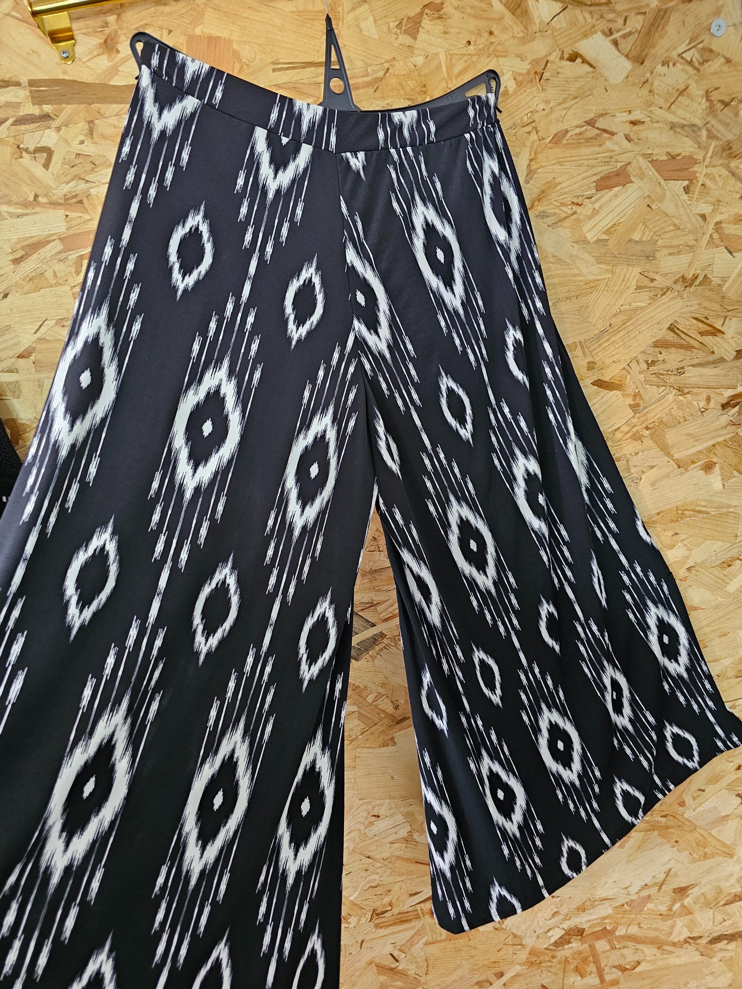 Pantalon coupe jupe culotte longue