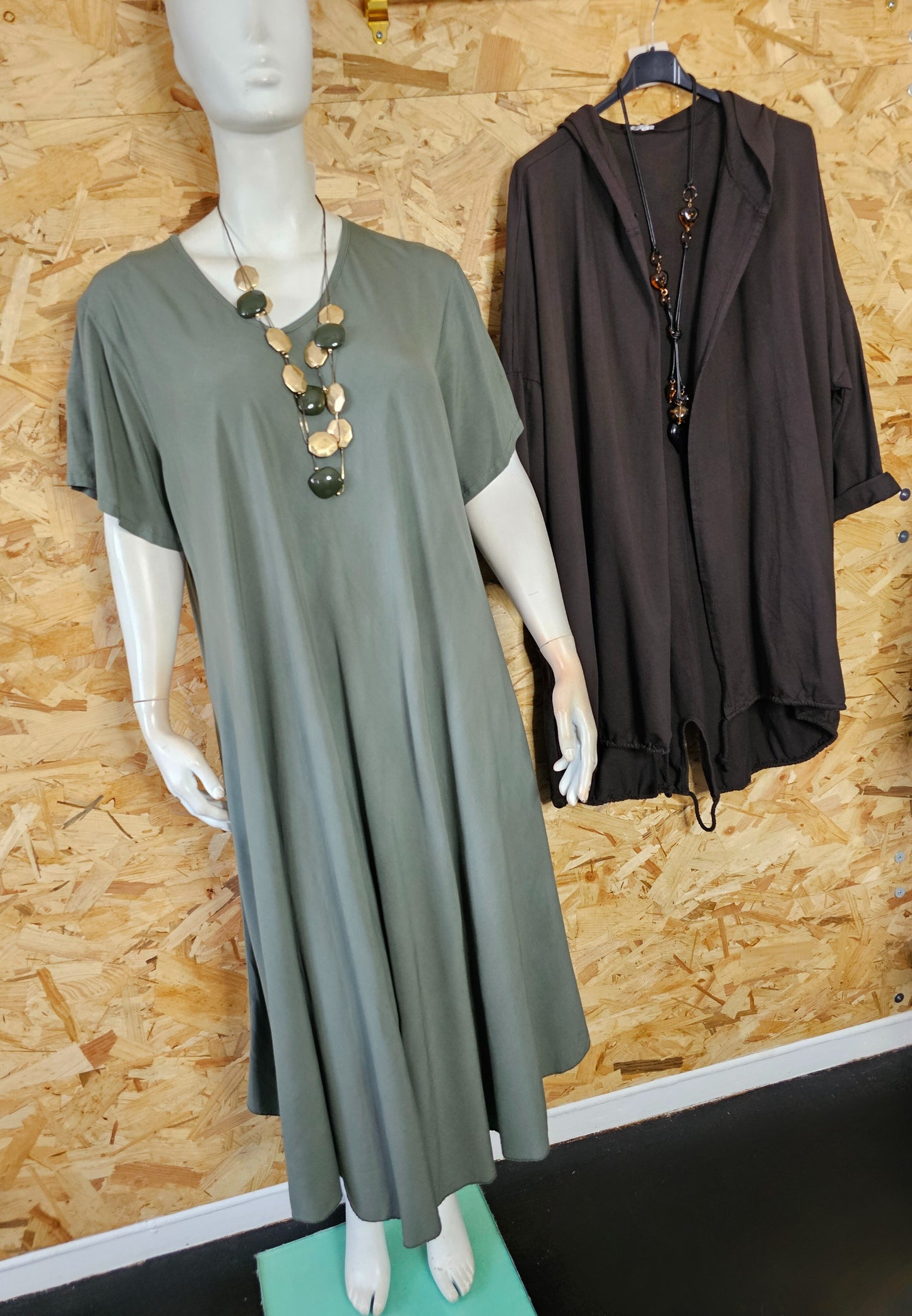 Robe longue évasée