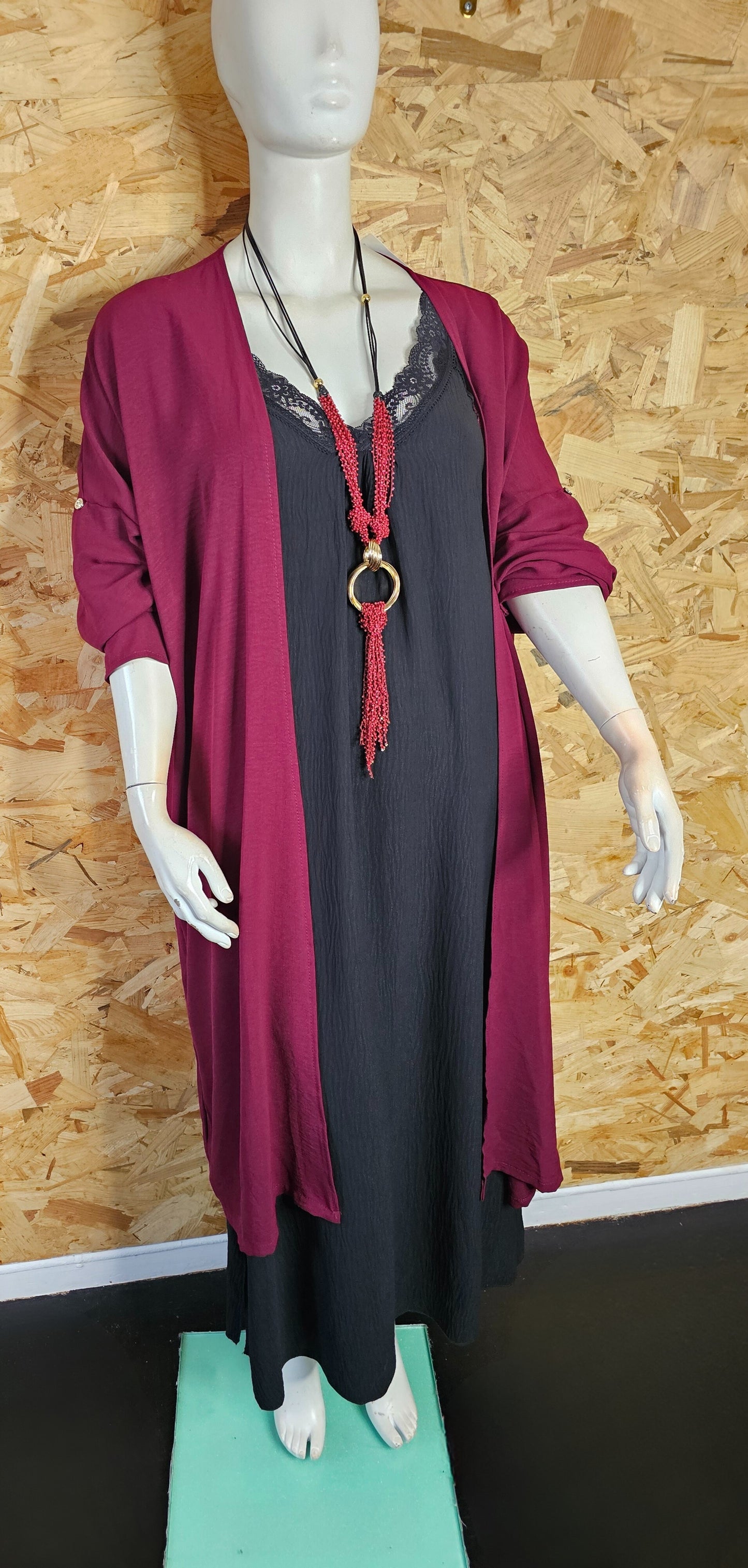 Robe longue inspiration "nuisette"