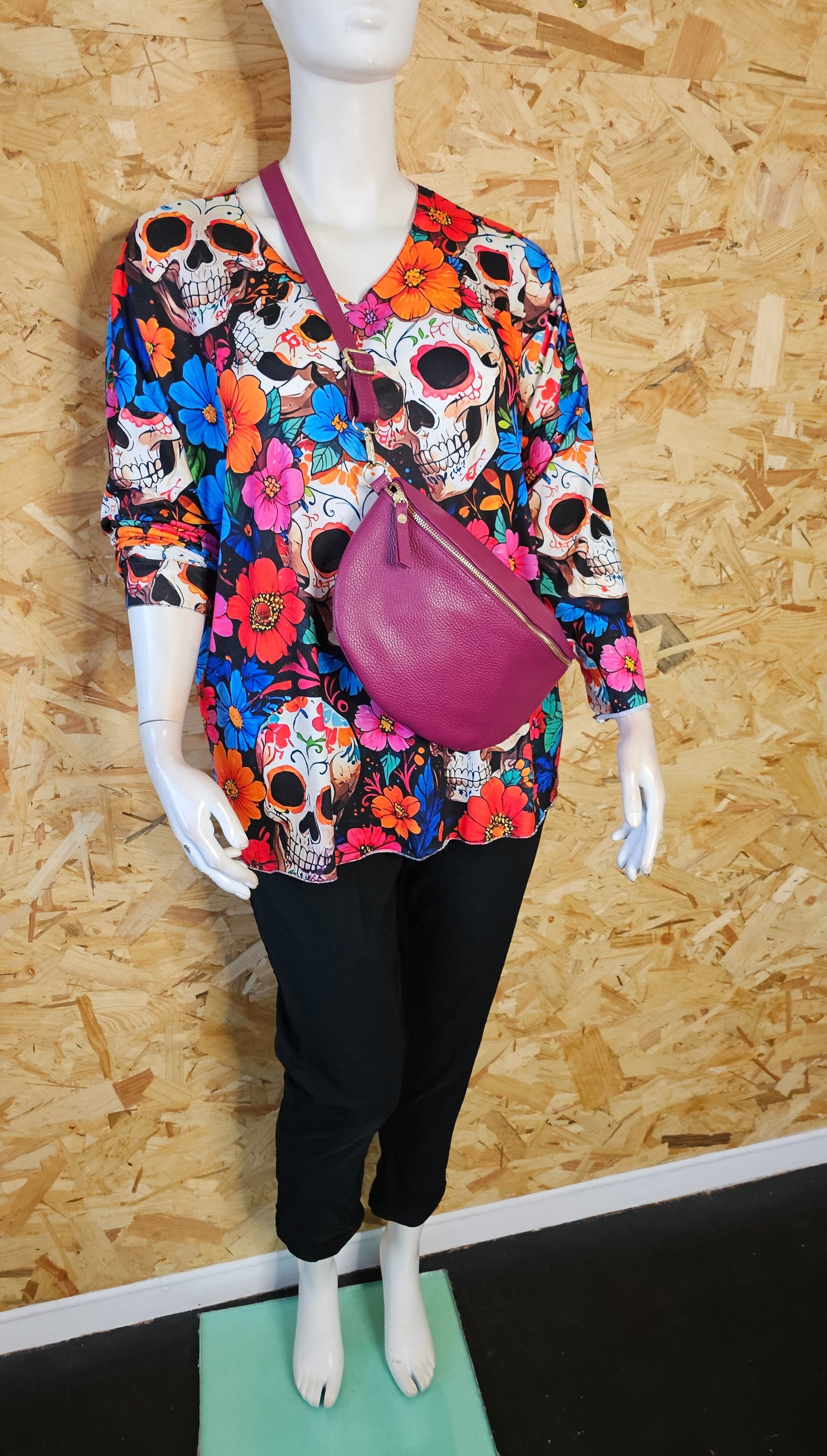 Teeshirt manches longues , Calaveras colorées