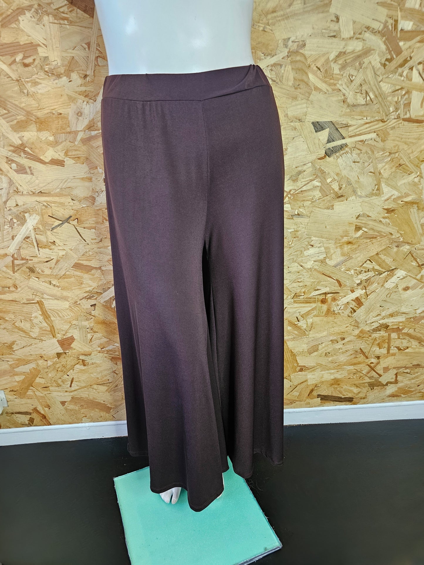 Pantalon coupe jupe culotte longue