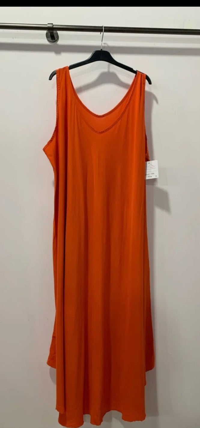 Robe débardeur évasée