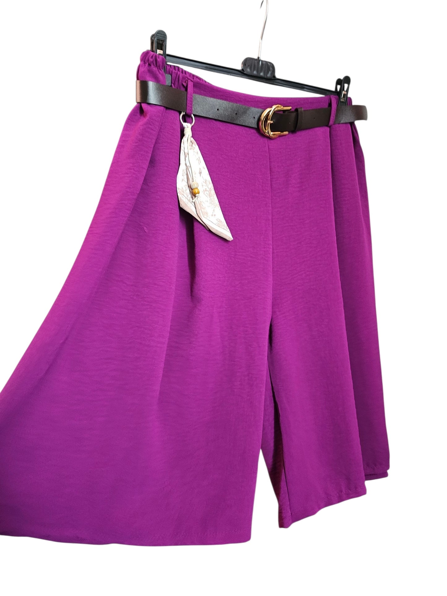 Bermuda en crêpe de viscose