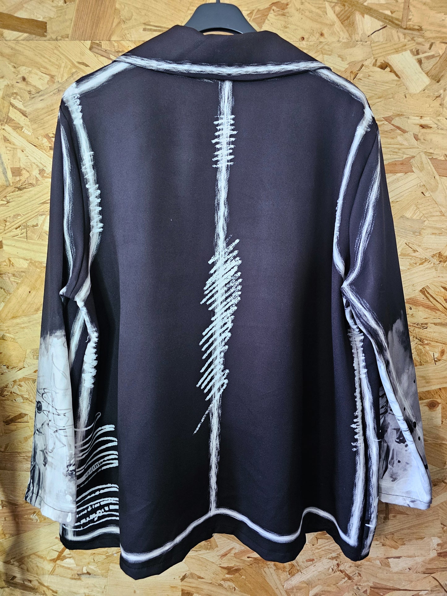 Veste blazer motifs ethnic chic