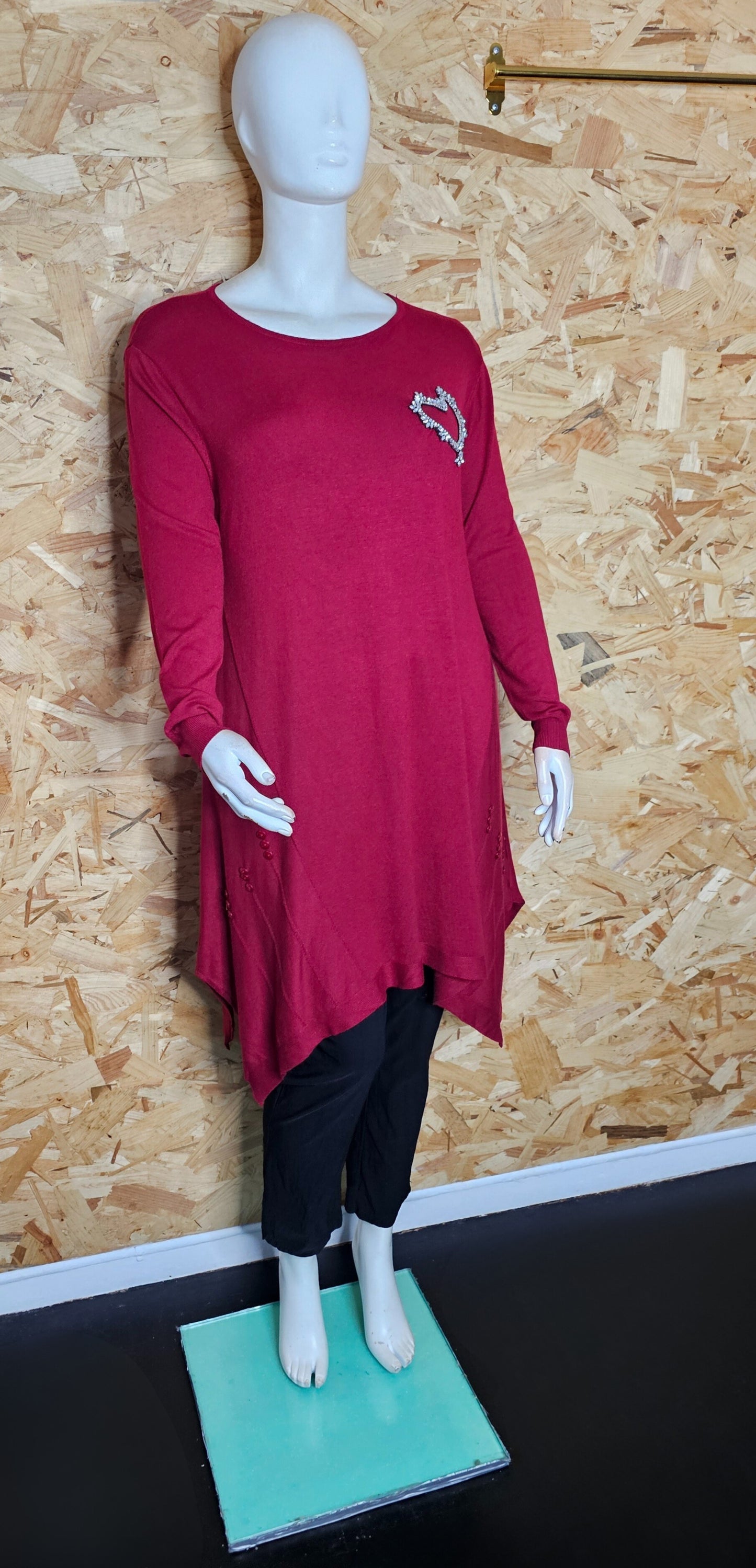 Robe pull courte ou pull long