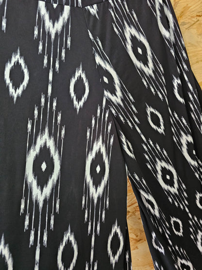 Pantalon coupe jupe culotte longue