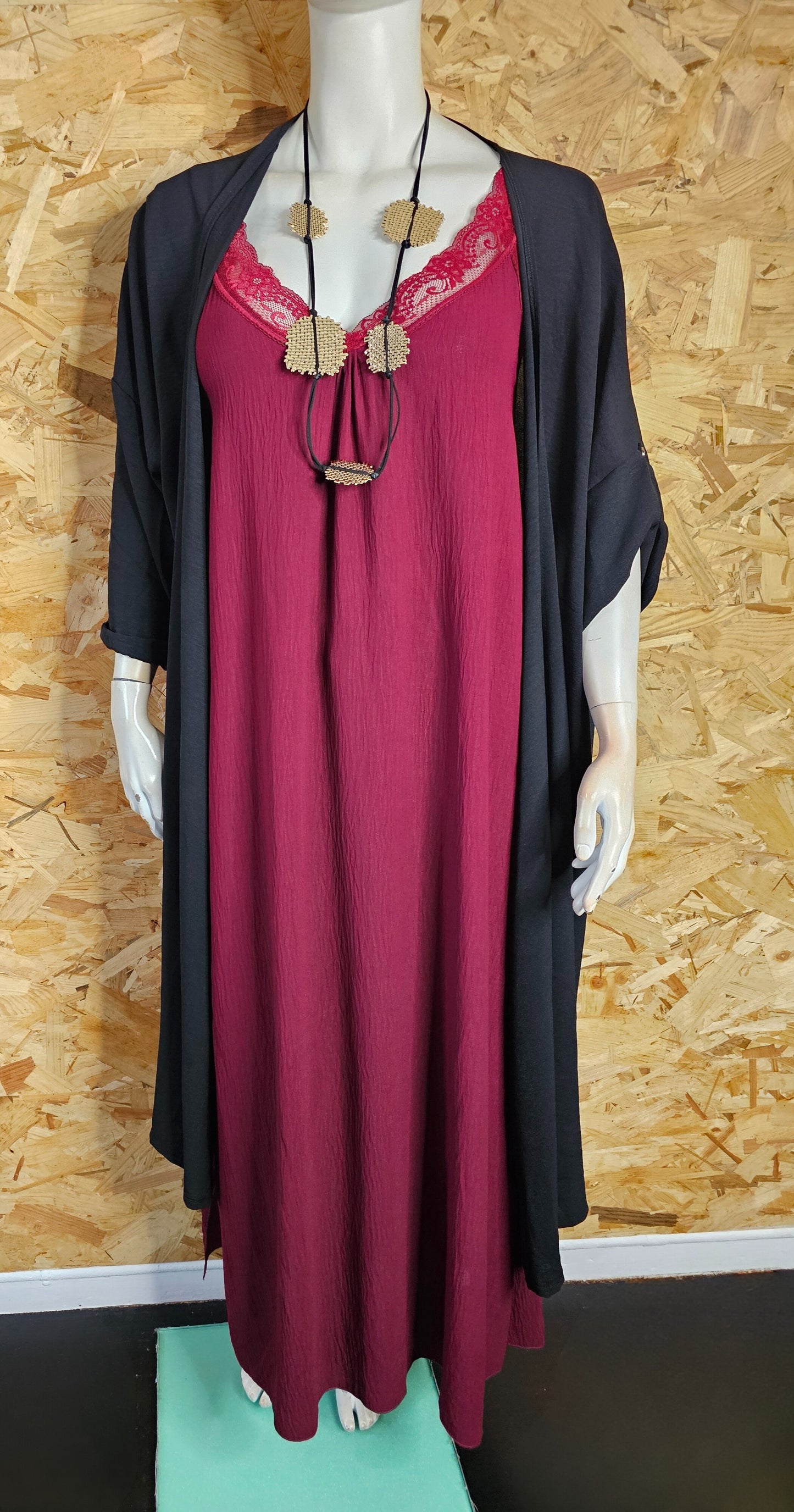 Robe longue inspiration "nuisette"