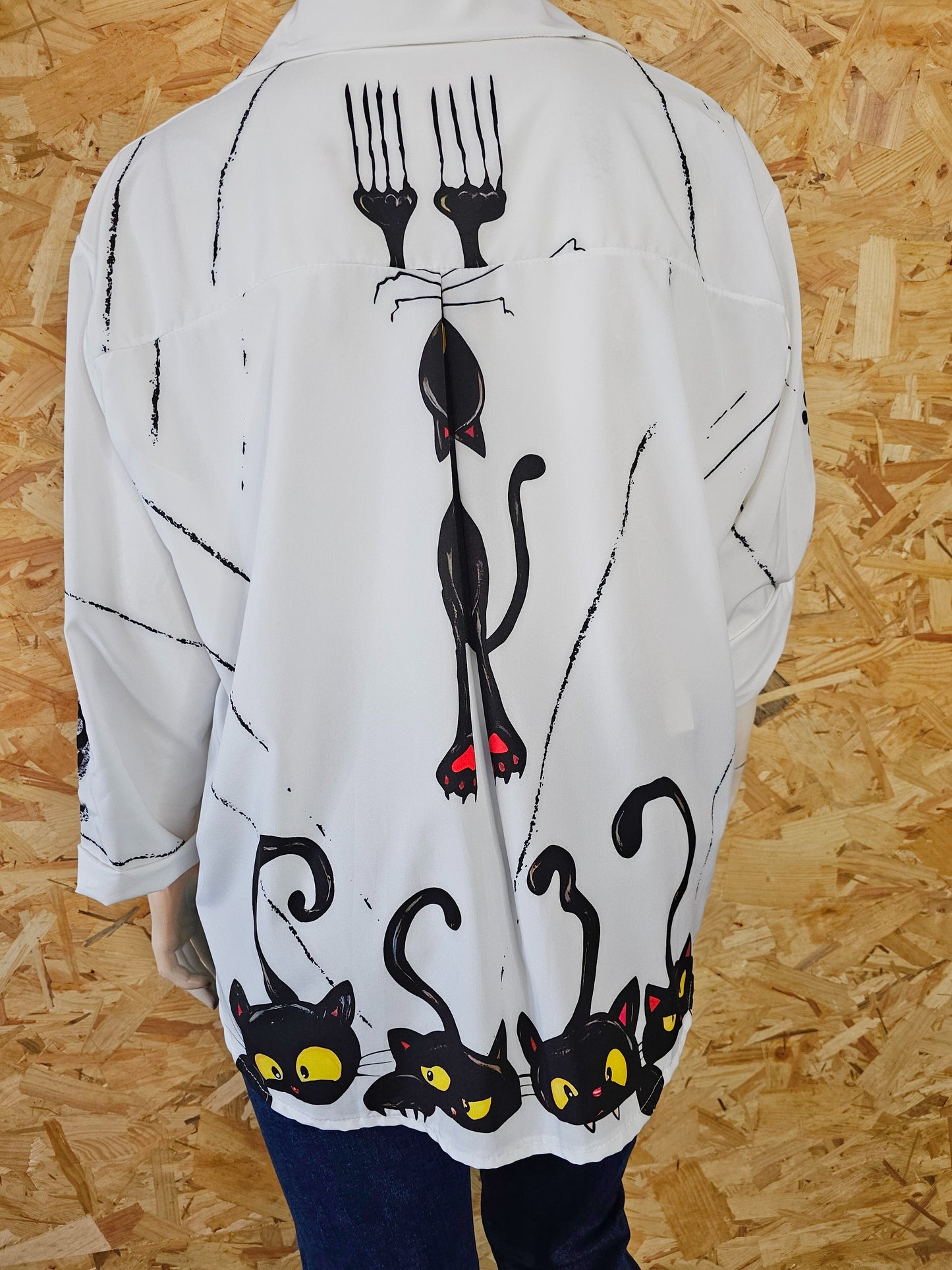 Chemise "Bad cat "