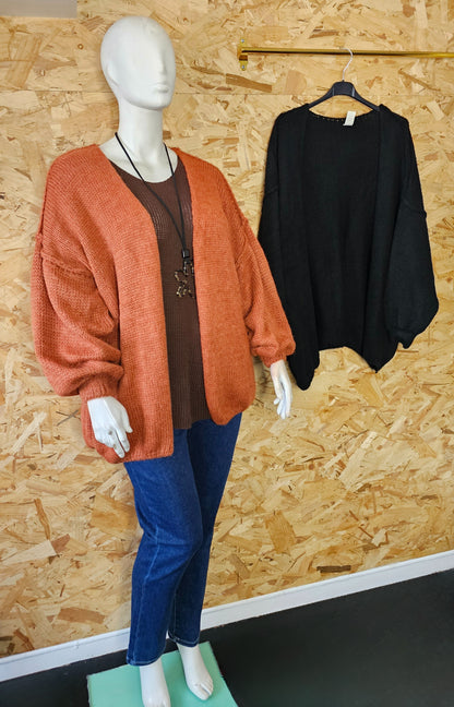 Gilet en lainage moelleux