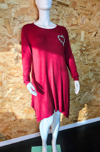 Robe pull courte ou pull long