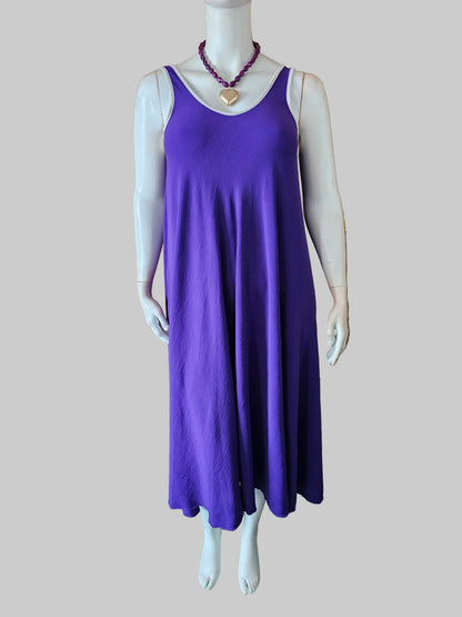 Robe évasée à bretelles