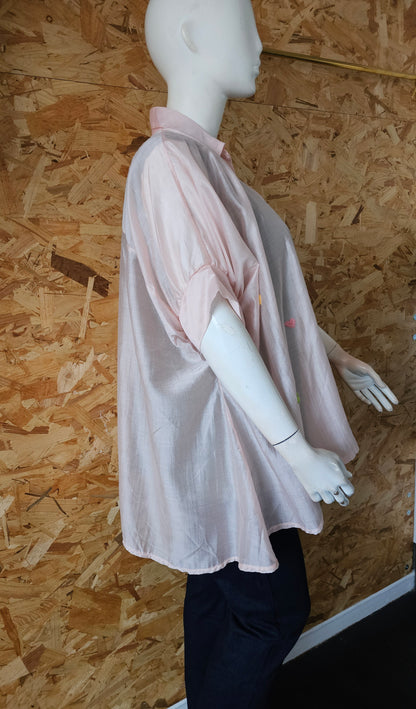 Chemise ou surchemise cerises ou coeurs