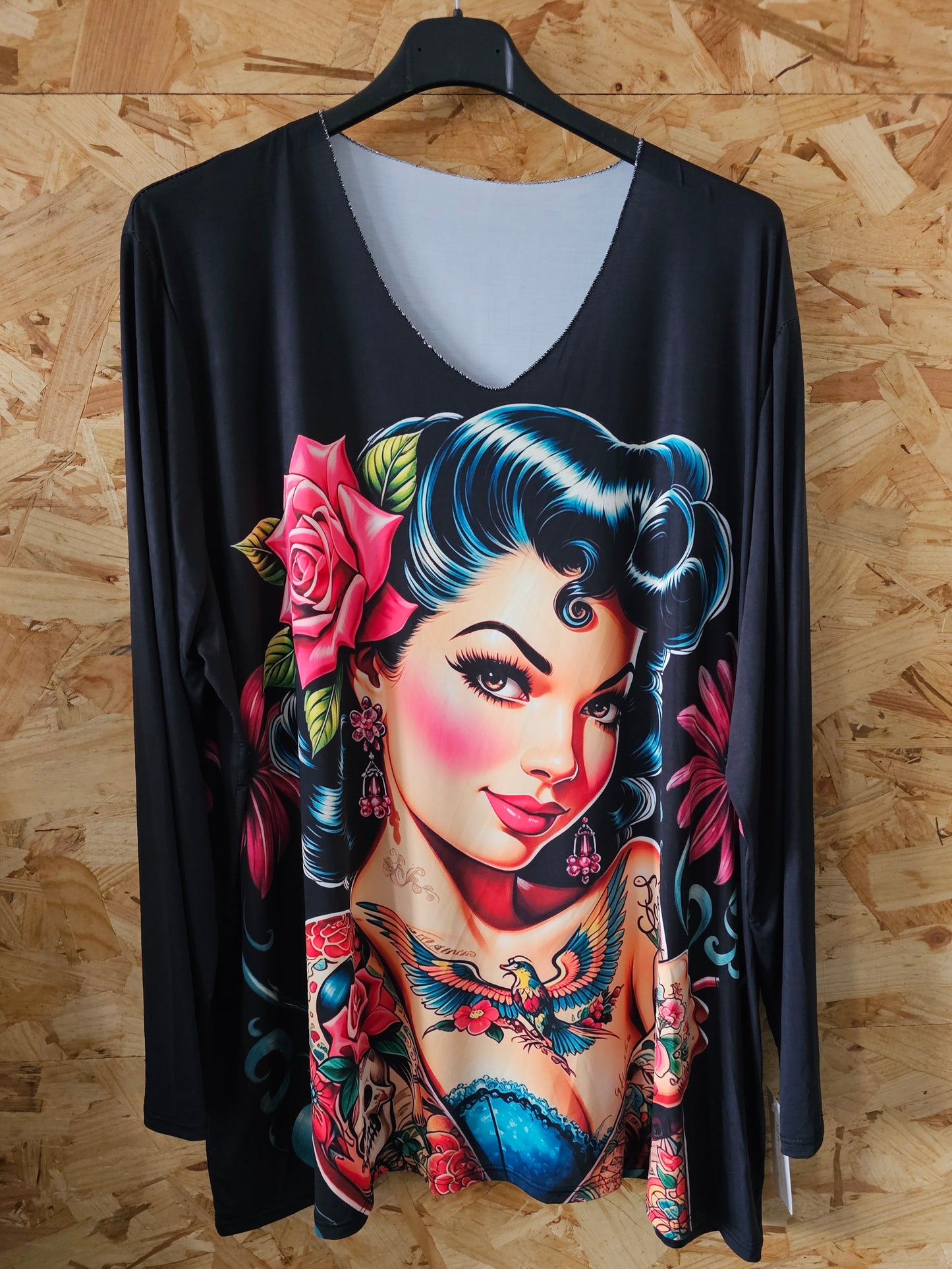 Tunique Pin-up maille lycra