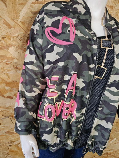 Veste type bombers, inspiration militaire