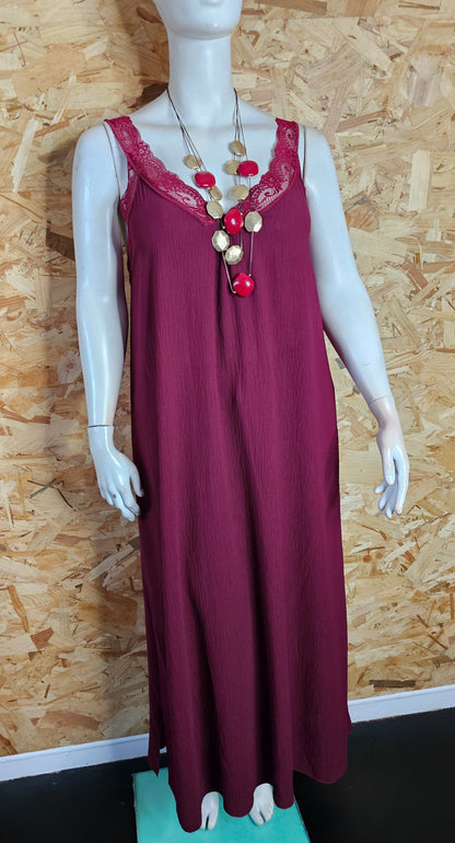 Robe longue inspiration "nuisette"