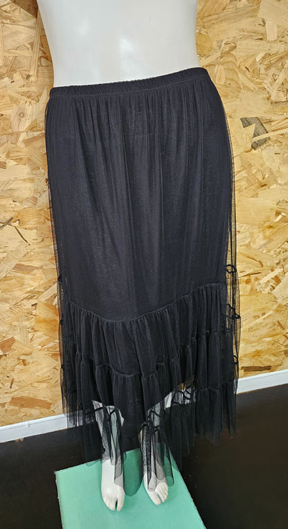 Jupe en tulle doublée
