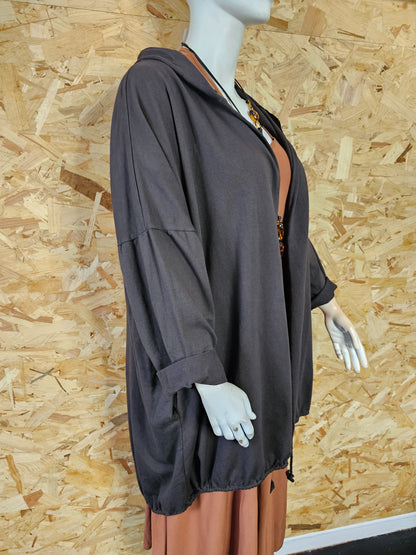 Veste sweat coton lycra