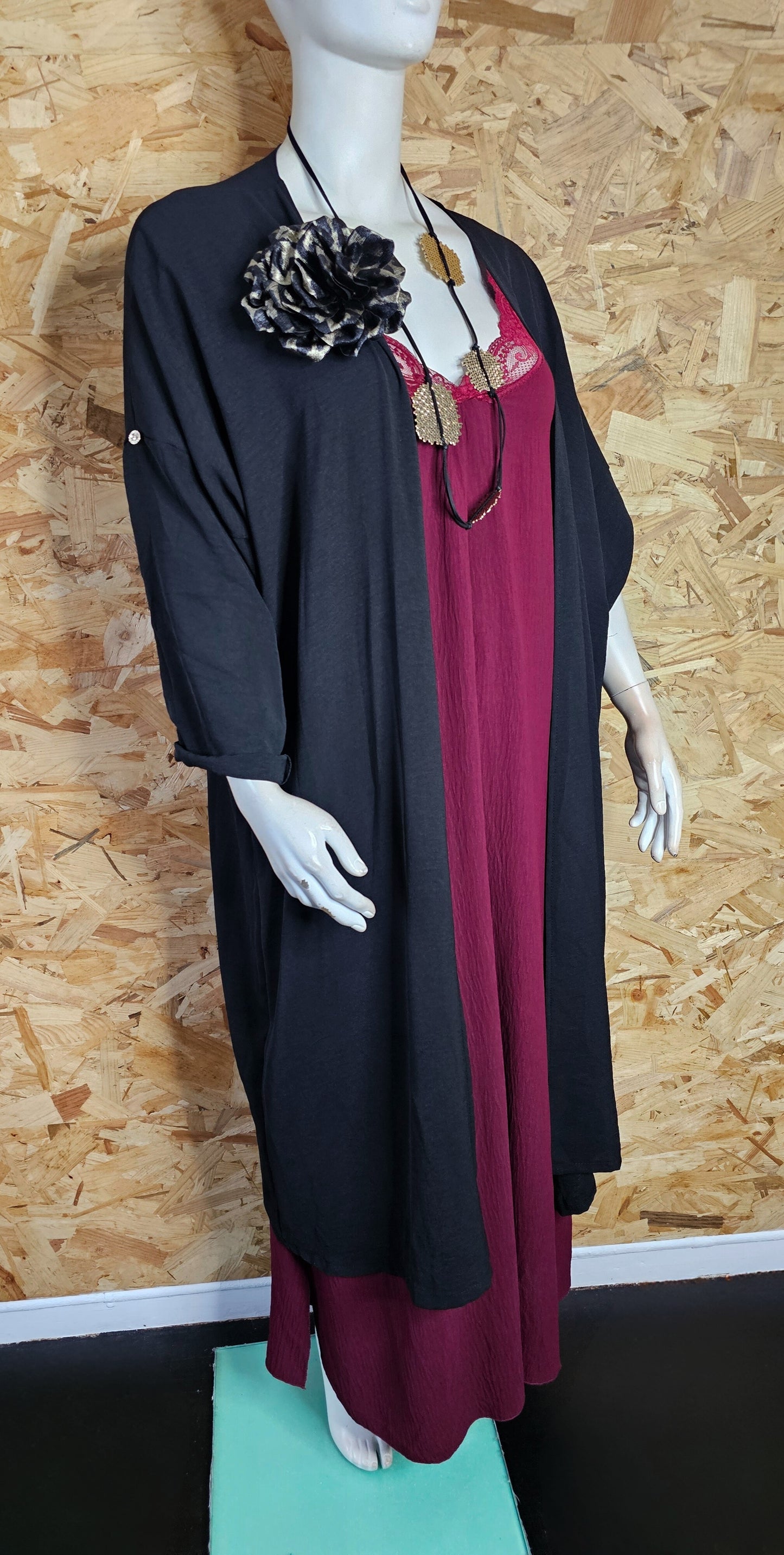 Robe longue inspiration "nuisette"