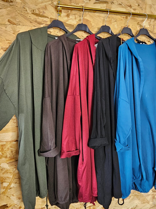 Veste sweat coton lycra