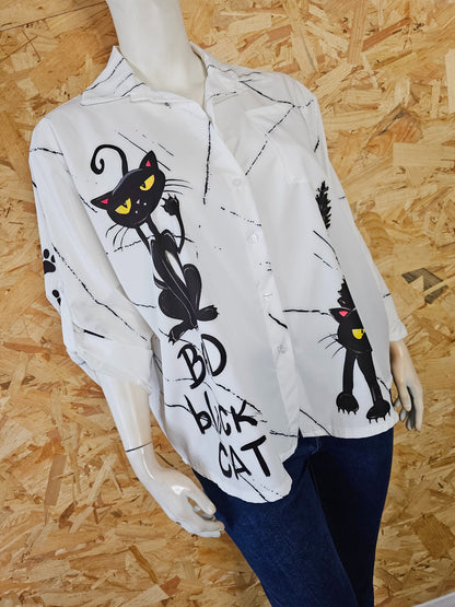 Chemise "Bad cat "