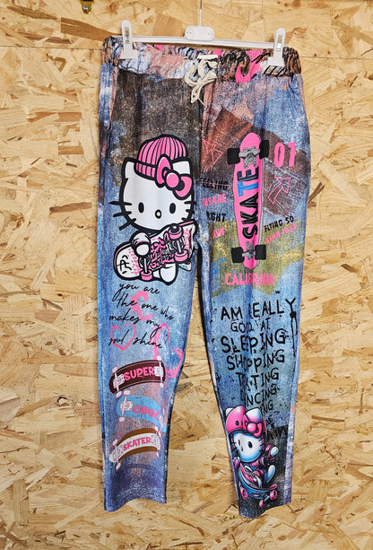 Pantalon stretch, version Kitty