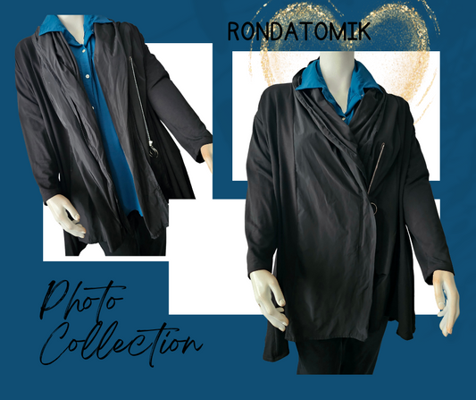 Veste zippée manches longues