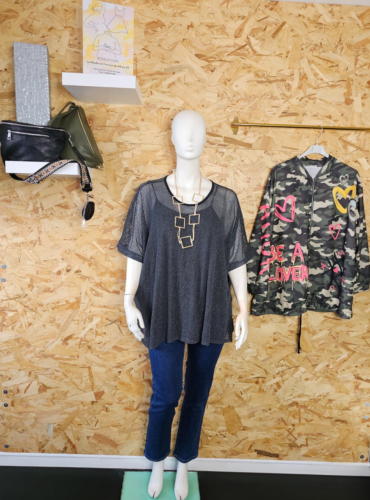 Veste type bombers, inspiration militaire