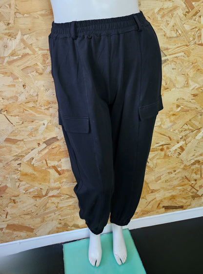 Pantalon cargo noir