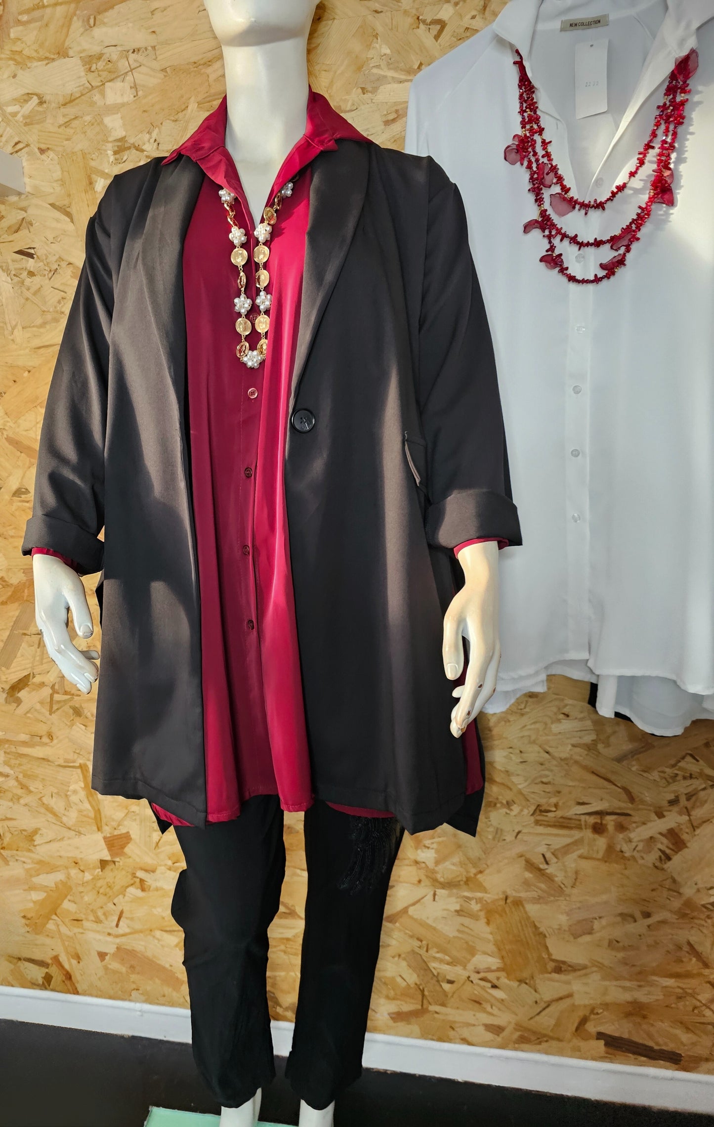 Veste tailleur coupe originale