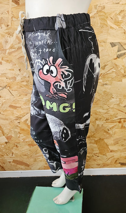 Pantalon stretch animation Snoopy