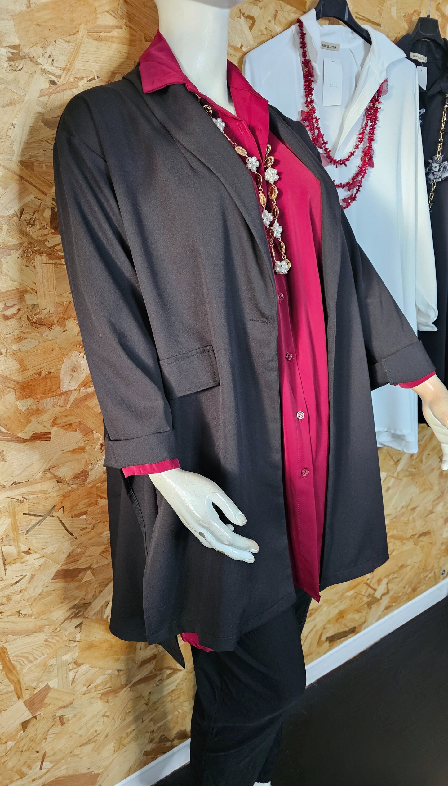 Veste tailleur coupe originale