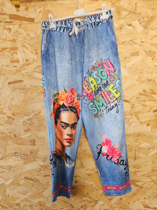 Pantalon stretch Frida