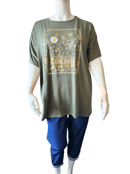 Teeshirt manches courtes