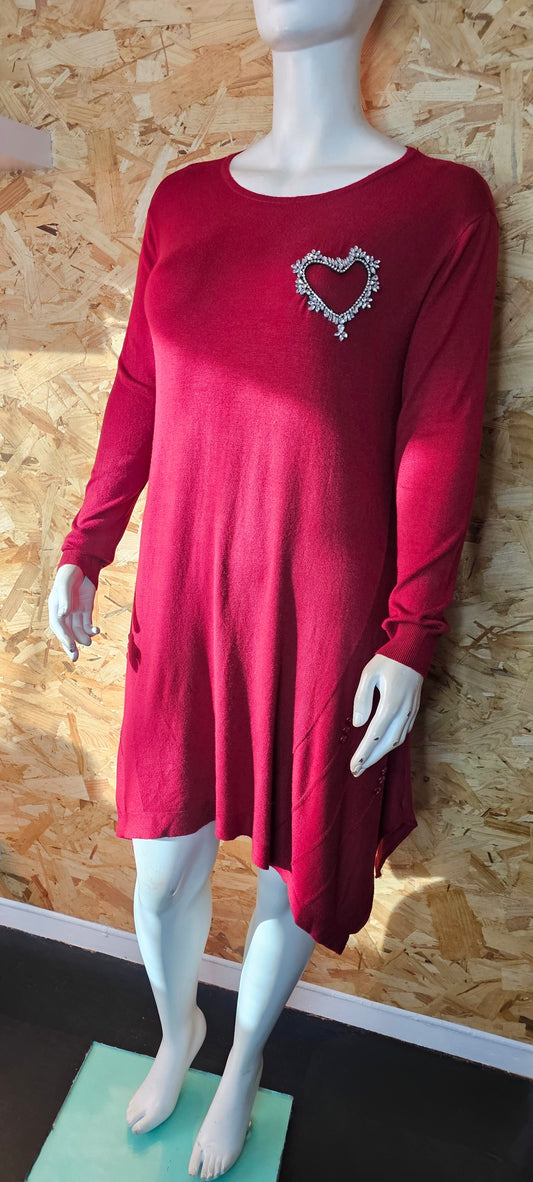 Robe pull courte ou pull long