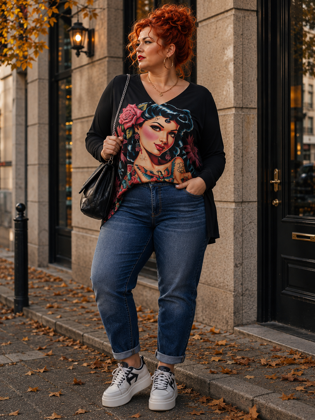Tunique Pin-up maille lycra