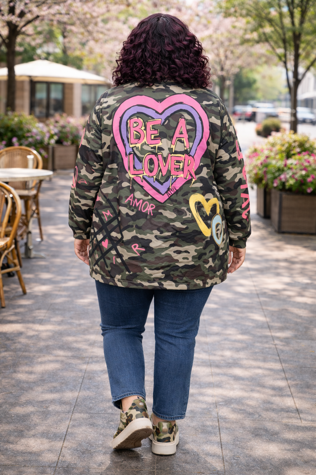 Veste type bombers, inspiration militaire