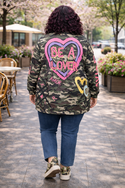 Veste type bombers, inspiration militaire