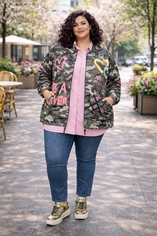 Veste type bombers, inspiration militaire