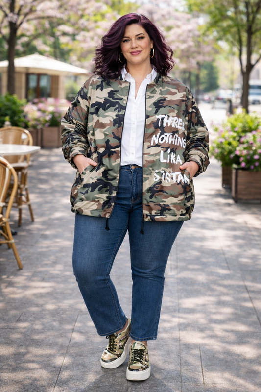 Veste type bombers, inspiration militaire