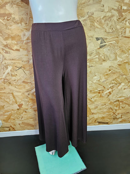 Pantalon coupe jupe culotte longue