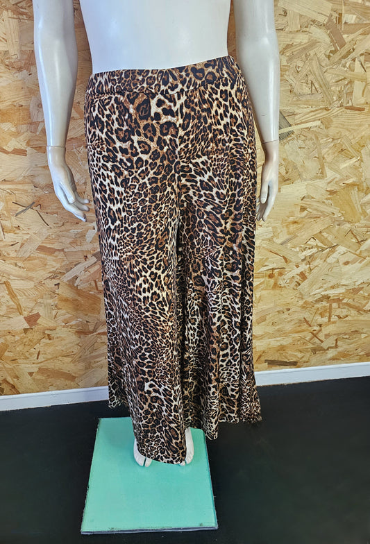 Pantalon coupe jupe culotte longue