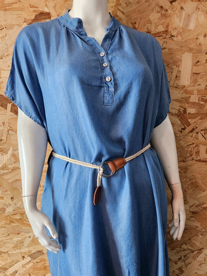 Robe tencel jean