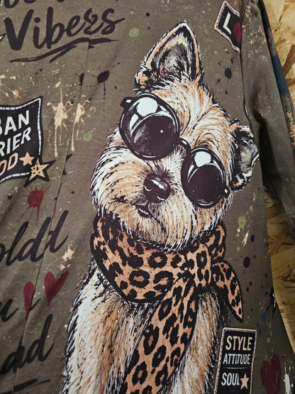 Robe kaki doggy