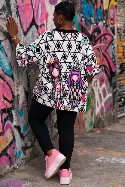 Teeshirt fillettes poupées