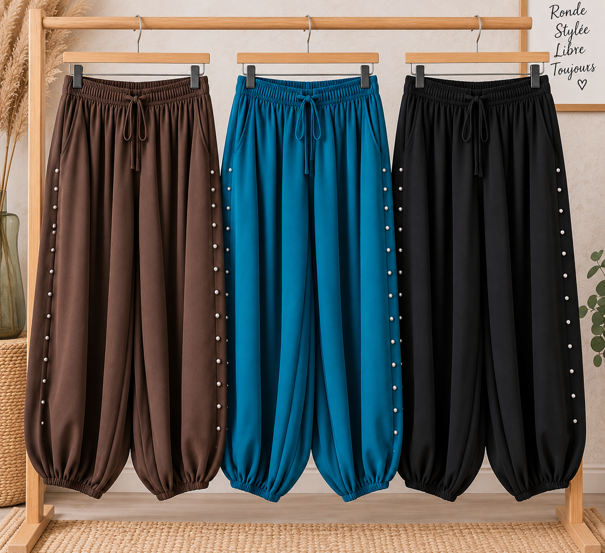 Pantalon Aladin clouté
