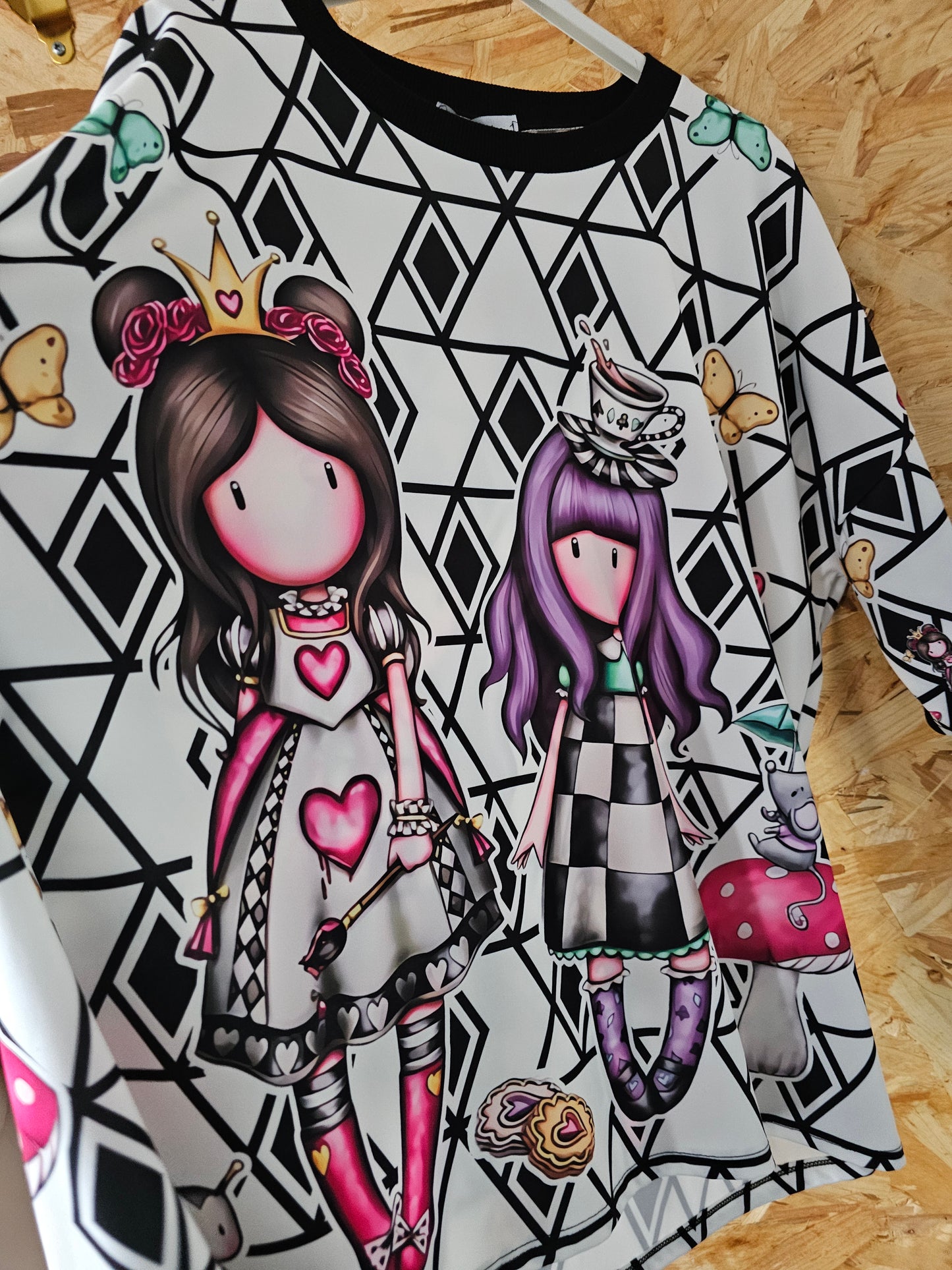 Teeshirt fillettes poupées