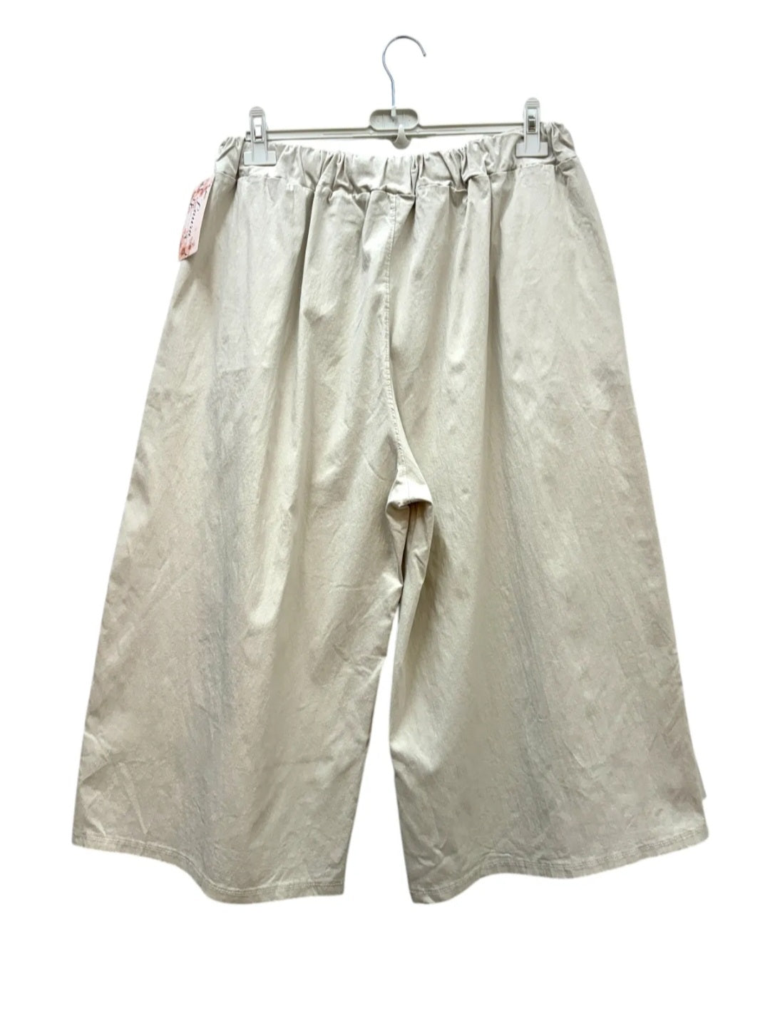 Pantacourt coupe jupe culotte